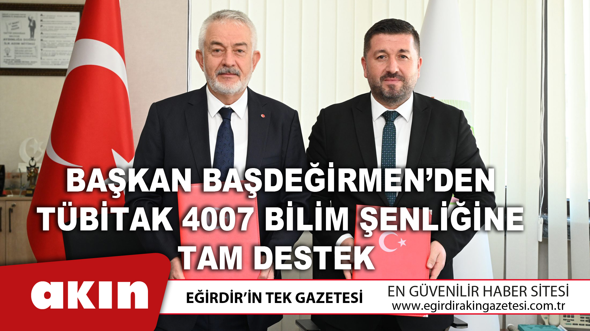 BAŞKAN BAŞDEĞİRMEN’DEN TÜBİTAK 4007 BİLİM ŞENLİĞİNE TAM DESTEK